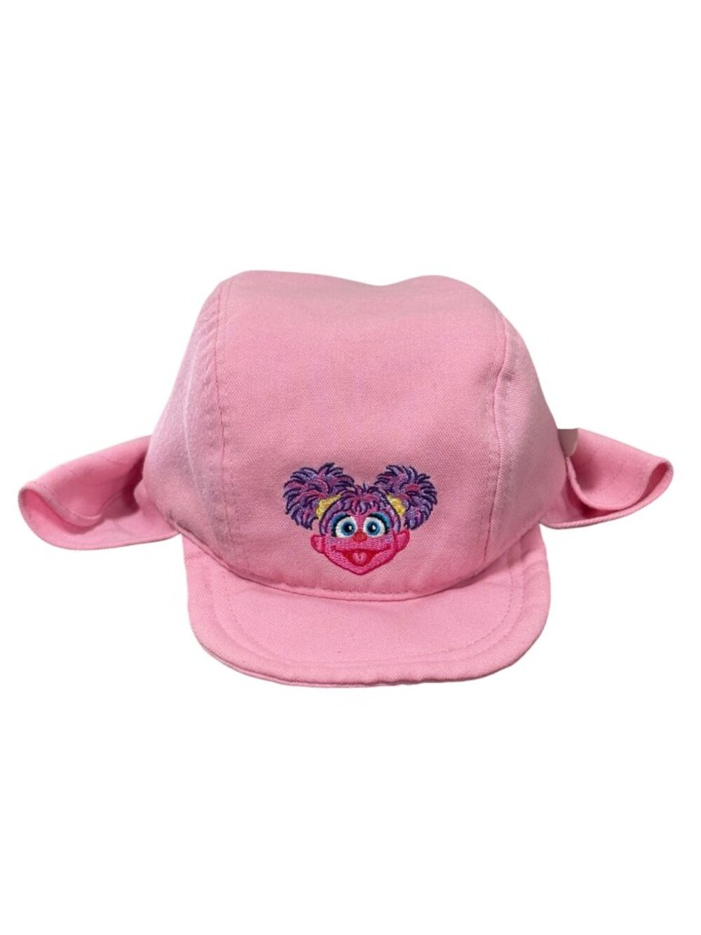 Sesame Street Coppertone UPF 50+ Pink Baby Hat Abby Cadabby Embroidery